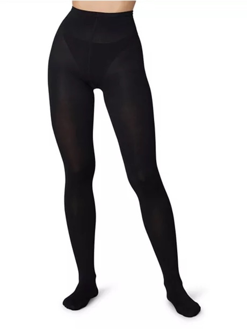 SWEDISH LIA STOCKINGS CONSCIOUS PANTYHOSE TIGHTS BLACK 100 DENIER SMALL NWT